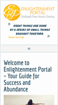 Mobile Screenshot of enlightenmentportal.com